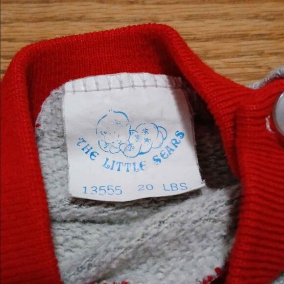 Vintage Sears Baby Snail Pullover Sweater Infant Kids Clothing 80s 90s - Picture 5 of 5